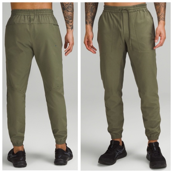 Lululemon Athletica License To Train Jogger (Pants), Medium Olive (Green) sz. S - Picture 6 of 7
